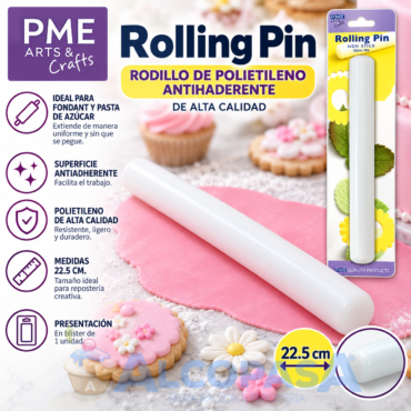 RODILLO "PLASTIC ROLLING" PME 22.5cm. (Ud)