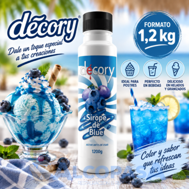 SIROPE DE "TROPICAL BLUE" (BOTE 1.2Kg)