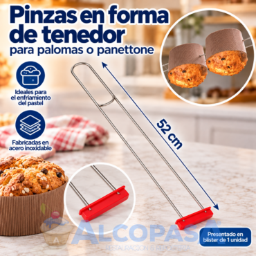 TENEDOR PARA PANETTONE 52cm (Ud)