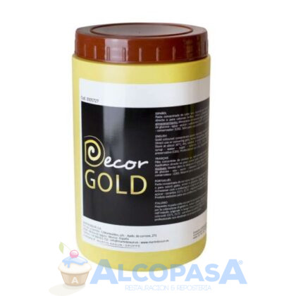 DECOR GOLD PASTA ORO BRAUN (BOTE 1,5Kg)