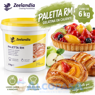 GELATINA EN CALIENTE PALETTA RM (CUBO 6kg)