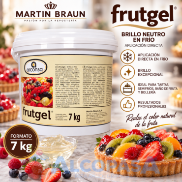 GELATINA EN FRÍO "FRUTGEL" ARCONSA (CUBO 7Kg)