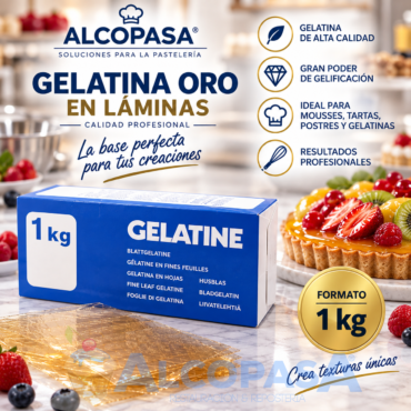 GELATINA ORO EN LAMINAS (CAJA 1kg)