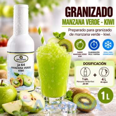 GRANIZADO MANZANA - KIWI JA64 ARCONSA (BOTE 1L)