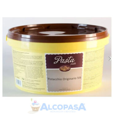 PASTA CREMA PISTACHO ORIGINARIO CRESCO (CUBO 3Kg)