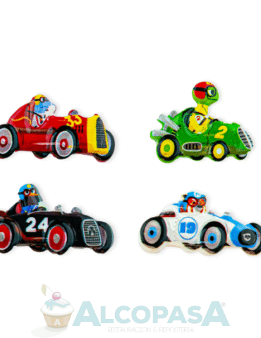 FIGURITAS ROSCÓN "COCHES 2D" 689 (CAJA100Uds)