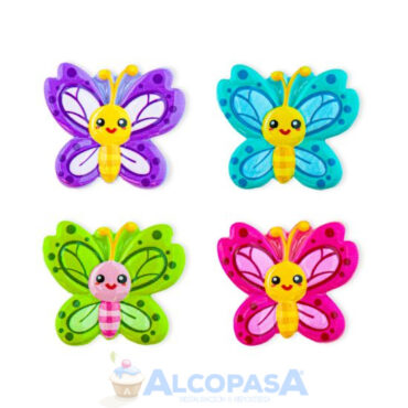 FIGURITAS ROSCÓN "MARIPOSAS" 688 (CAJA100Uds)