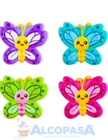FIGURITAS ROSCÓN "MARIPOSAS" 688 (CAJA100Uds)