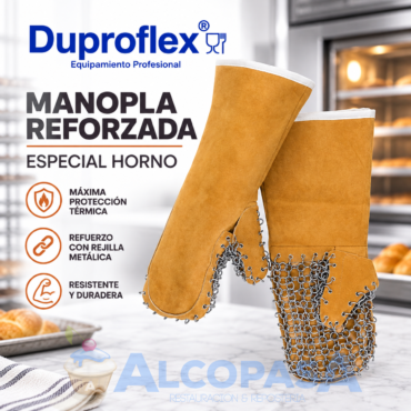 MANOPLAS ANTICALORICAS CON ANILLAS (2 Uds)