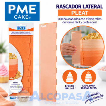RASPADOR ACRILICO "PLEAT" 25,5cm (Ud)