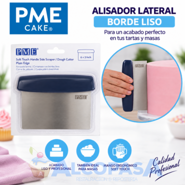RASQUETA - RASPADOR CON MANGO PLASTICO PME (Ud)