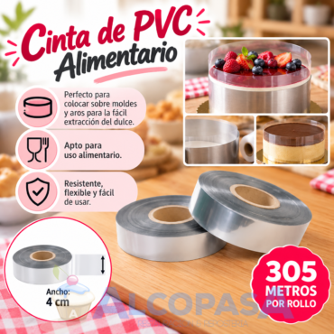 ACETATO NEUTRO MODECOR 4cm (ROLLO 305m)