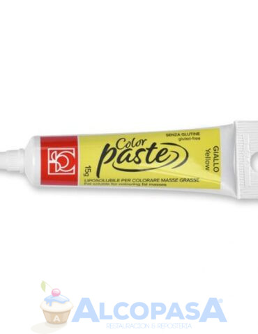 COLORANTE EN PASTA LIPOSOLUBLE AMARILLO (BOTE 15g)