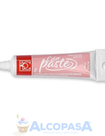 COLORANTE EN PASTA LIPOSOLUBLE ROSA (BOTE 15g)