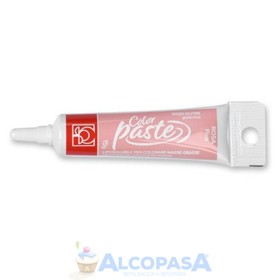 COLORANTE EN PASTA LIPOSOLUBLE ROSA (BOTE 15g)