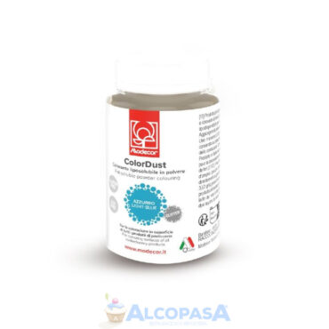COLORANTE EN POLVO AZUL FUERTE C/ BRILLO (BOTE 25g)