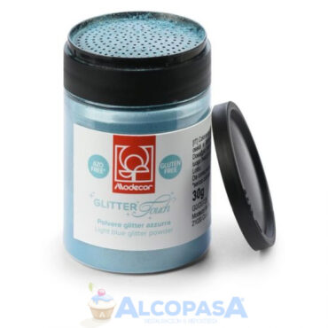 POLVO BRILLO AZUL CLARO TOUCH MODECOR (BOTE 30g)