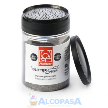 POLVO BRILLO NEGRO TOUCH MODECOR (BOTE 30g)