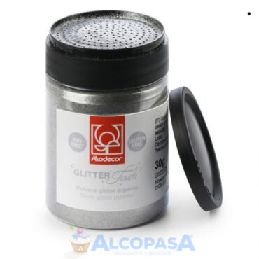 POLVO BRILLO PLATA TOUCH MODECOR (BOTE 30g)