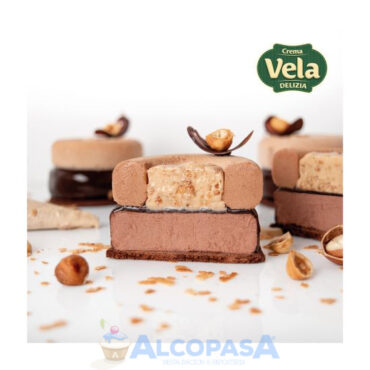 CREMA VELA BIANCA CRISP CHOCOLATE (CUBO 6Kg)