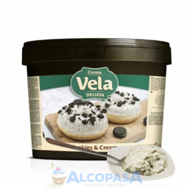 CREMA VELA COOKIES & CREAM (CUBO 6Kg)