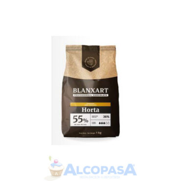 CHOCOLATE NEGRO BLANXART HORTA 55% (BOLSA 5Kg)