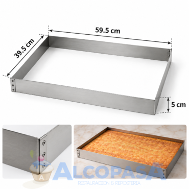 MARCO INOXIDABLE 39.5x59.5x5 cm (Ud)