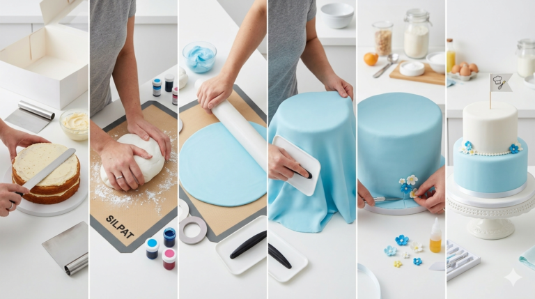 Cómo hacer una tarta fondant paso a paso - alcopasa.es