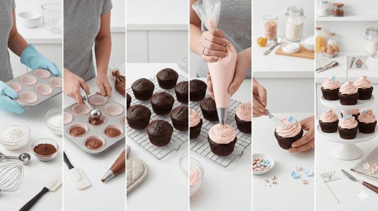 Cupcakes perfectos receta y decoración paso a paso - alcopasa.es (1)