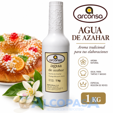 AGUA DE AZAHAR ARCONSA (BOTE 1Kg)