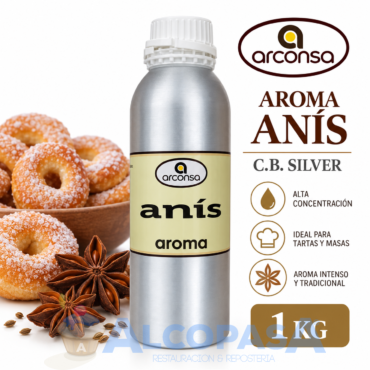 AROMA ANIS C.B SILVER ARCONSA (BOTE 1Kg)