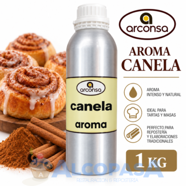 AROMA DE CANELA ARCONSA (BOTE 1Kg)