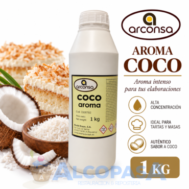 AROMA DE COCO ARCONSA (BOTE 1Kg)