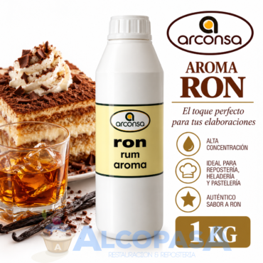 AROMA DE RON ARCONSA (BOTE 1Kg)