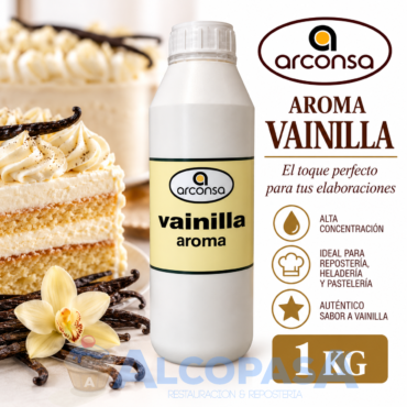 AROMA DE VAINILLA ARCONSA (BOTE 1kg)