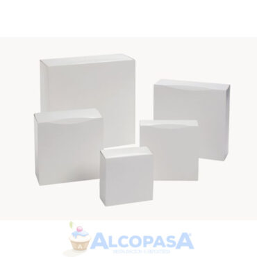 CAJAS CUADRADAS BLANCAS 28x28x18 (Ud)