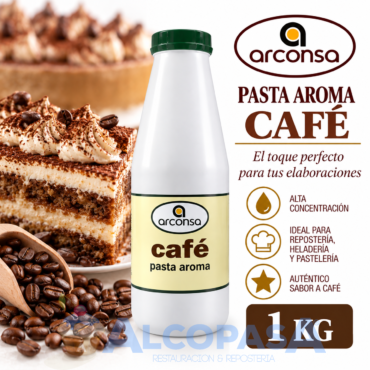 PASTA AROMA CAFÉ ARCONSA (BOTE 1Kg)