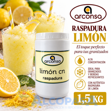 RASPADURA DE LIMÓN CN (BOTE 1,5Kg)