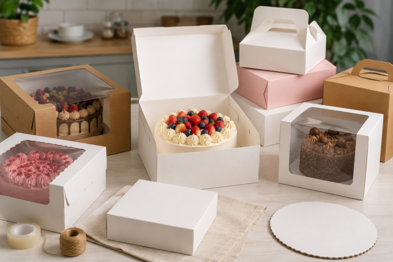 Cajas para tartas guía completa para elegir bien - alcopasa.es