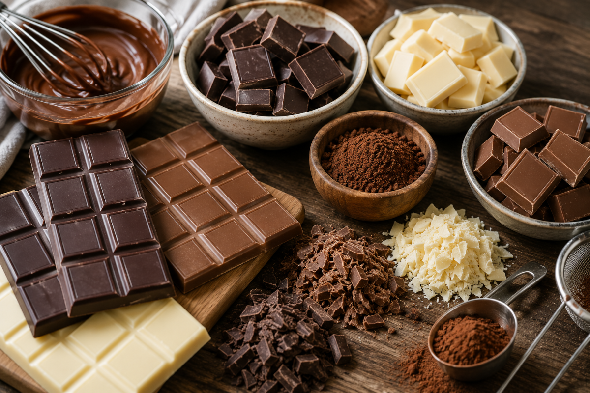 Qué chocolate usar para repostería tipos y diferencias - alcopasa.es