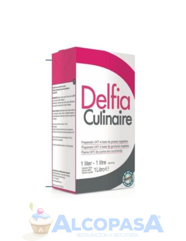 MIX VEGETAL DELFIA PARA COCINAR 15%MG (BRICK 1L)