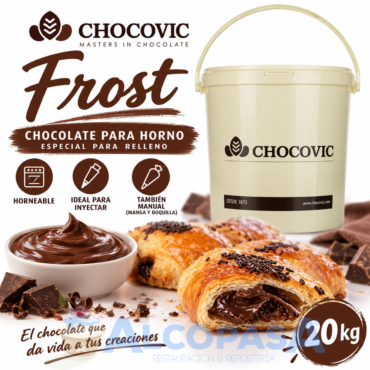 CHOCOLATE PARA HORNO CHOCOVIC FROST (CUBO 20Kg)