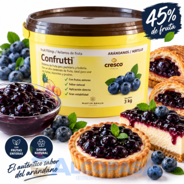 CONFRUTTI ARANDANOS 45% CRESCO (CUBO 3Kg)