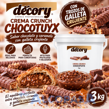 CREMA CRUNCH "CHOCOTUYX - TWIX" (BOTE 3Kg)