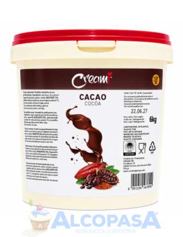 CREMA DE CACAO 11% CREAMI (CUBO 6Kg)