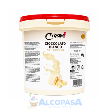 CREMA DE CHOCOLATE BLANCO CREAMI (CUBO 6Kg)