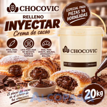 CREMA DE INYECTAR CHOCOVIC FNN (CUBO 20Kg)
