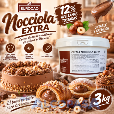 CREMA NOCCIOLA EXTRA "NUTELA" (CUBO 3Kg)