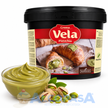 CREMA VELA PISTACHIO NORTE (CUBO 6Kg)