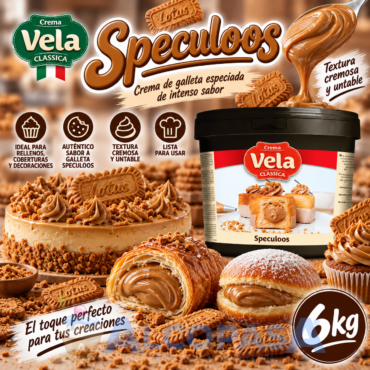 CREMA VELA SPECULOOS NORTE (CUBO 6Kg)